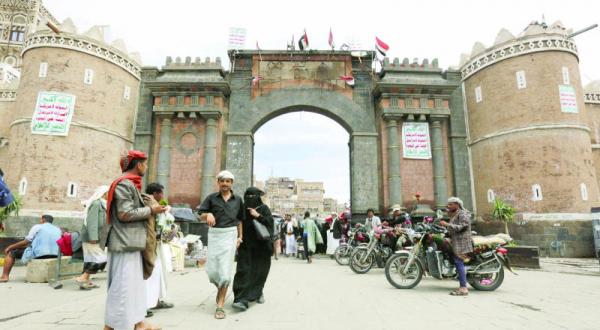 دروازه قدیمی شهر صنعا پایتخت یمن – عکس از آژانس عکس خبری اروپا