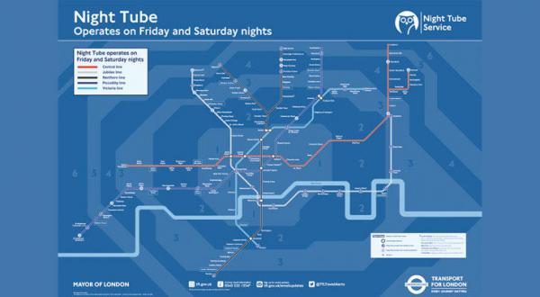 متروی لندن از ۱۹ آگوست ۲۴ ساعته می شود