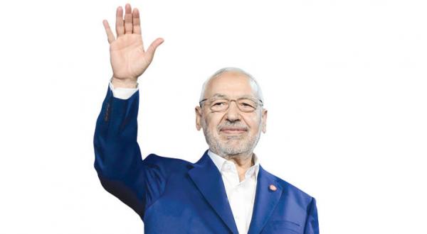 راشد الغنوشی رئیس حزب «جنبش النهضه» تونس