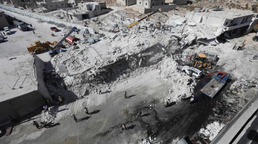 ۱۲ غیرنظامی در انفجار انبار مهمات در سوریه کشته شدند