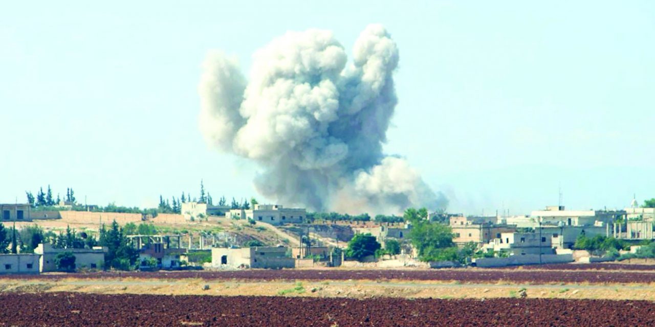 استفاده نظام أسد از گاز کلر در حمله به ادلب و غوطه