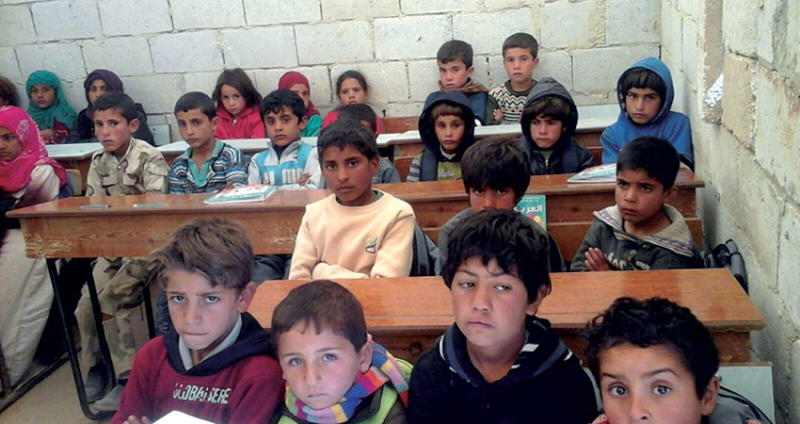 کلاف سر در گم منابع درسی برای دانشجویان و دانش‌آموزان سوری
