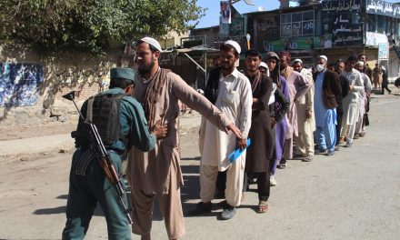 صدای انفجار در حوالی مراکز رای دهی در کابل شنیده شد