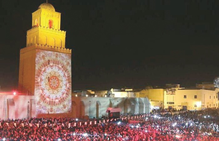 شهر قیروان تونس به مناسبت میلاد پیامبر نور باران شد