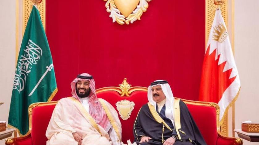 ولیعهد سعودی تحولات منطقه و جهان را با پادشاه بحرین بررسی کرد
