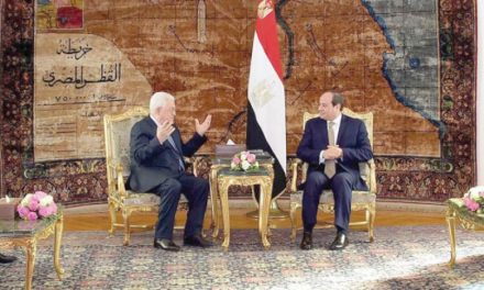 السیسی و عباس پرونده آشتی فلسطینی را بررسی کردند
